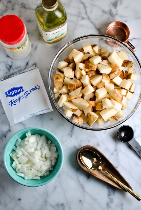 Onion Soup Roasted Potatoes Ingredients