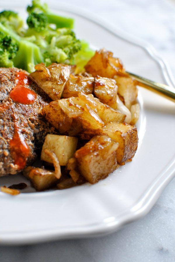 Onion Soup Roasted Potatoes Side