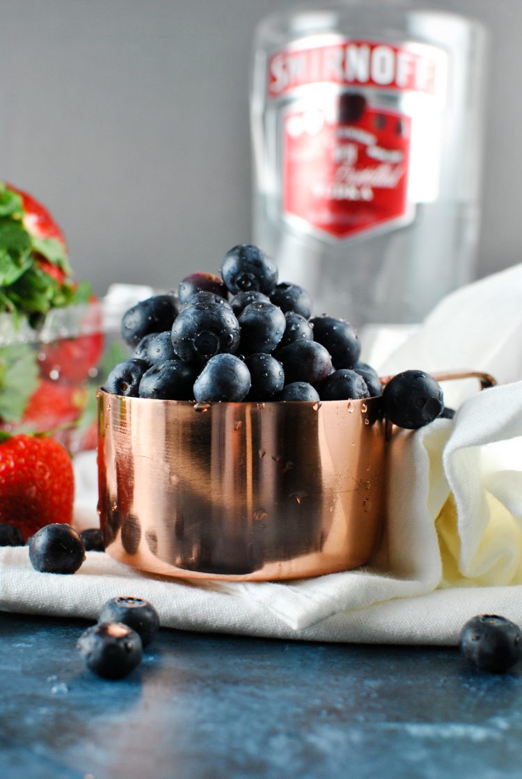 SO. double berry vodka spritzers! you in? i thought so. these are SO delicious and worth the "extra" work (aka you have to infuseeeee some vodka with fruit) to make them. sweet and tart... with a lovely "are you sure theres really vodka in there" vibe. | thepikeplacekitchen.com