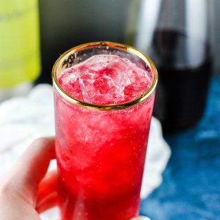 SO. double berry vodka spritzers! you in? i thought so. these are SO delicious and worth the "extra" work to make them. sweet and tart... with a lovely "are you sure theres really vodka in there" vibe. | thepikeplacekitchen.com